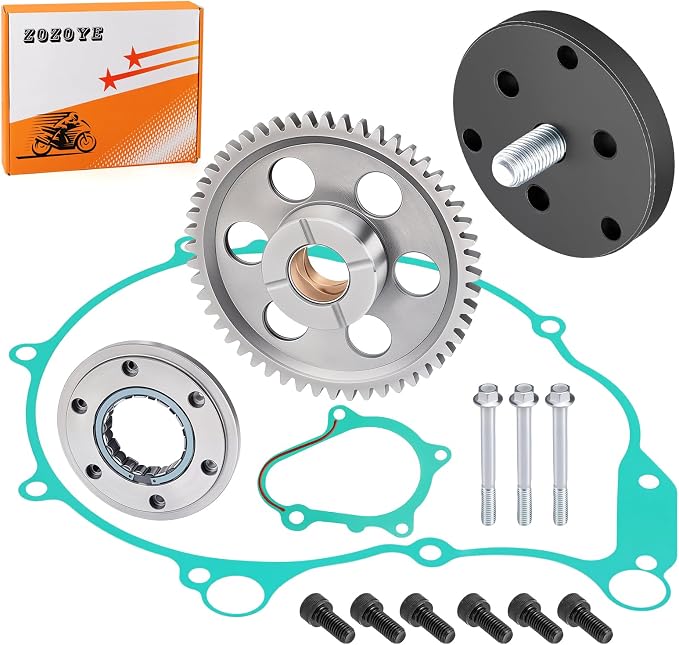 Starter Clutch Gear One Way Bearing Kit & Tool for Yamaha YFM660R Raptor 660R 2004 2005