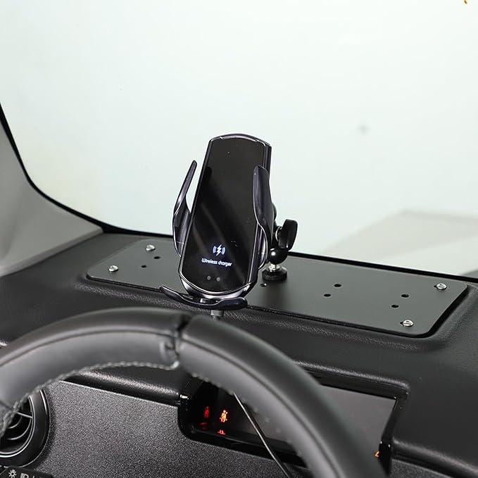 Car Central Control Multi-Function Phone Bracket Compatible with Ineos Grenadier 2020-2026 Dash Panel Cell Phone Holder Insert Accessories (Type F, Style B)