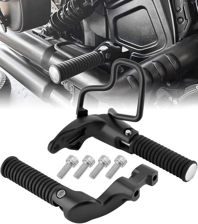 Passenger Footrest with Mounting Bracket,Rear Passenger 2-Up Riding Footpegs Compatible with Indian Scout Bobber,Scout Sixty,Scout Classic,Super Scout,Sport Scout,101 Scout 2025-2026
