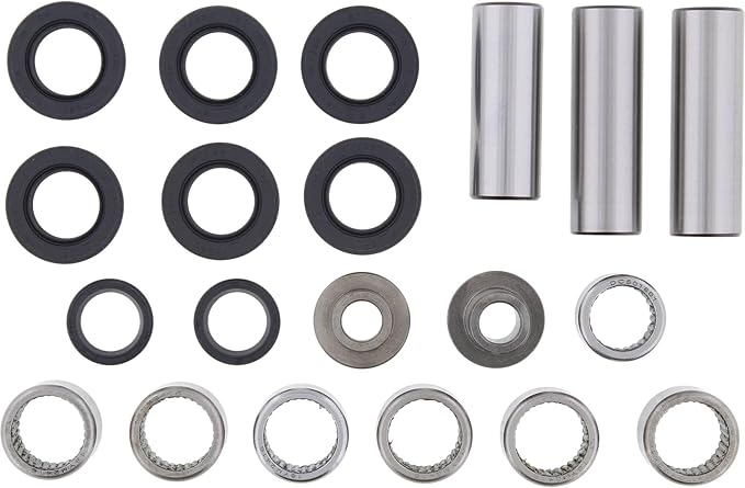 All Balls 27-1014 Shock Swing Arm Linkage Bearing Seal Kit Compatible with/Replacement for Kawasaki KX100, Suzuki