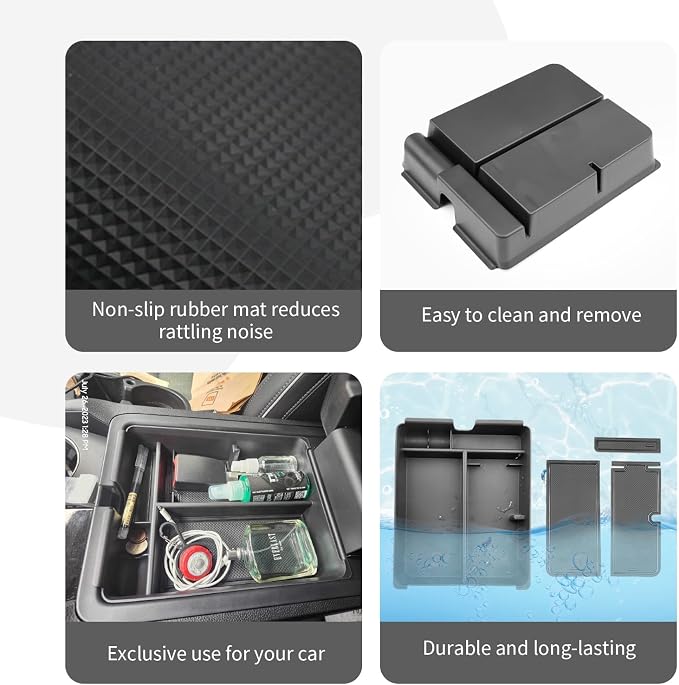 CDEFG for 2026 Honda Pilot Center Console Organizer for 2026 Honda Pilot (Sport/EX-L/Touring/TrailSport/Elite/Black Edition) Accessories Middle Console Organizer Armrest Storage Box