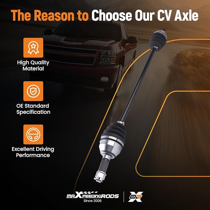 maXpeedingrods Front CV Axle Shaft Assembly for Can Am Maverick X3, X3 MAX 72" TURBO RR RS XMR SDT XRS XRC Smart Lok 2018-2025, Left or Right Side, Replace# 705402048