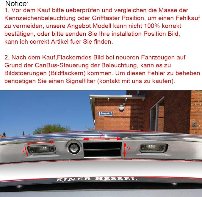 Super HD 1280x720 Pixels 1000 TV Lines car Back up Camera Reverse Parking Rear View License Plate Light Vehicle Camera for Mercedes Benz R ML GL Class R300 350 500 ML350 W164 GL450