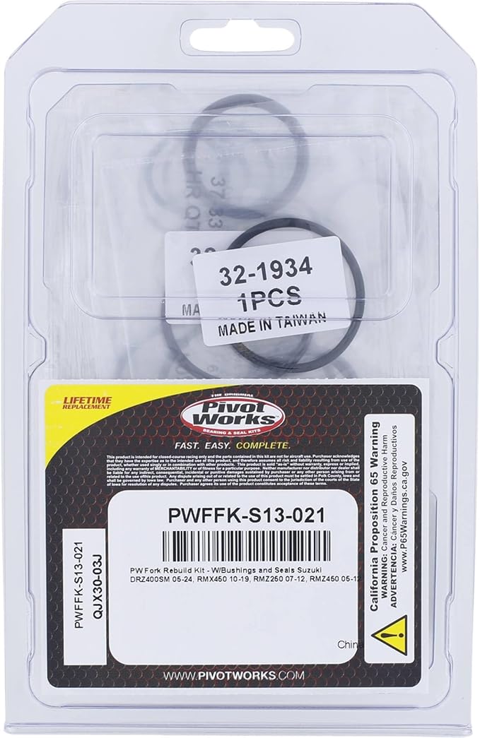 Pivot Works PWFFK-S13-021 Fork Rebuild Kit