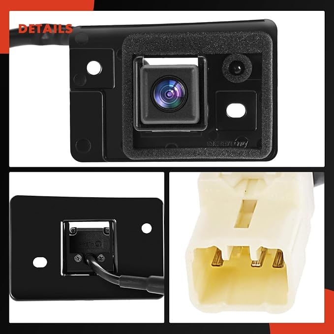 A-Premium Rear View Backup Camera Compatible with Mitsubishi | Parking Camera for 2014-2015 Outlander - Replace# 8781A043