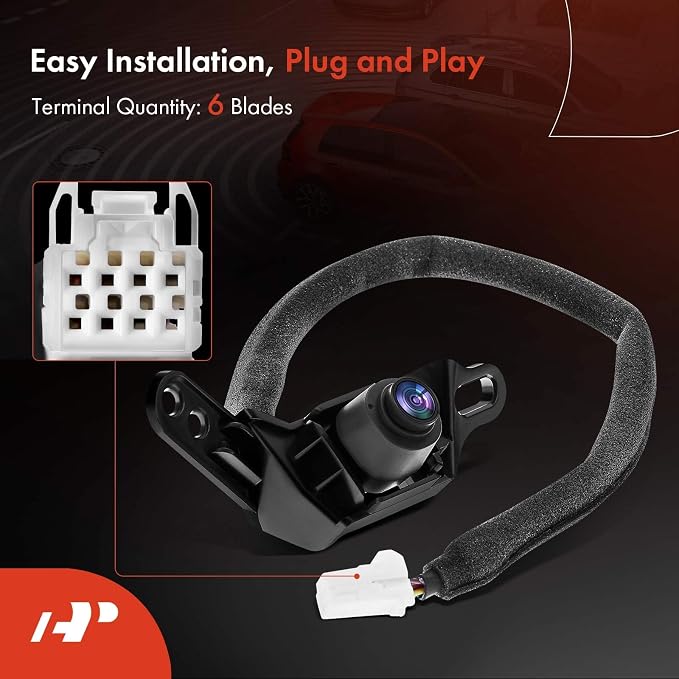 A-Premium Rear View Backup Camera Compatible with Nissan | Parking Camera for 2011 2012 Armada - Replace# 28442ZZ51A