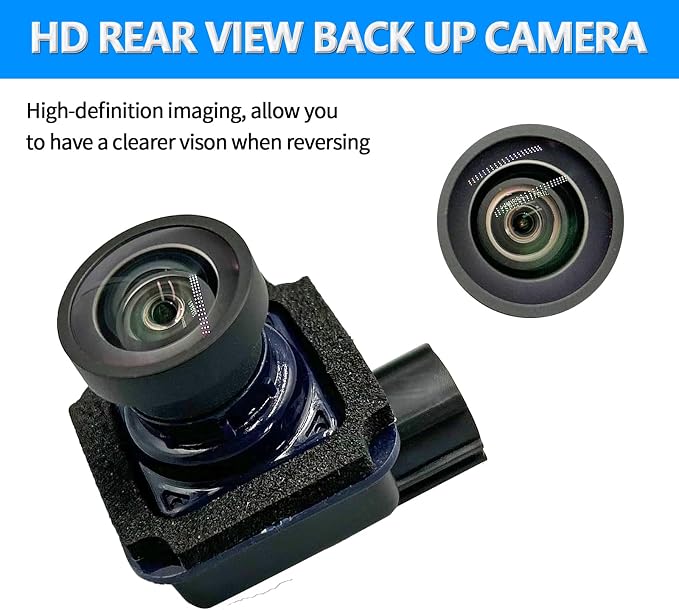 Rear View Back Up Camera Compatible with 2017 2018 2019 2020 2021 2022 2023 Chrysler Pacifica Reverse Park Assist Backup Camera Replaces 68227397AH