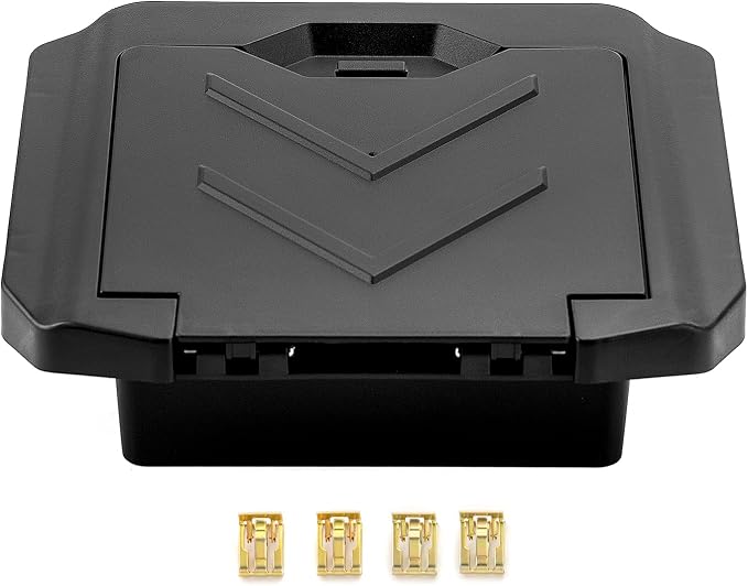 WeiSen UTV Center Console Dash Storage Box Organizer Compatible with Polaris RZR PRO XP/PRO R/Turbo R 2020-2024