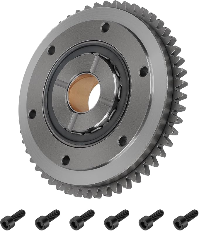 Starter Starting Clutch One Way Gear Bearing Gasket Flywheel Puller Kit for Yamaha Raptor 660 YFM660R 2004-2005 OEM# 5LP-15515-20-00 5LP-15590-10-00 5LP-15455-00-00 5LP-15451-00-00