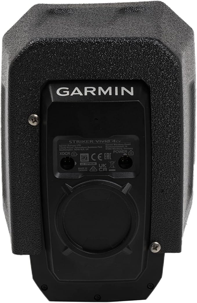 BerleyPro Garmin Fish Finder Visor — Sun Cover & Glare Reduction — Fits Echomap UHD/UHD2/Ultra, GPSMAP, Striker, Echomap Chirp & More — CNC Machined ASA Plastic