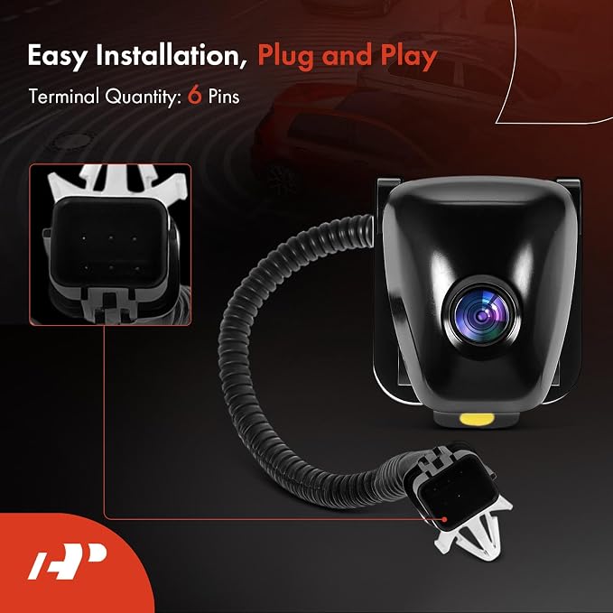 A-Premium Rear View Backup Camera Compatible with Kia | Parking Camera for 2014 2015 2016 Forte/Forte Koup