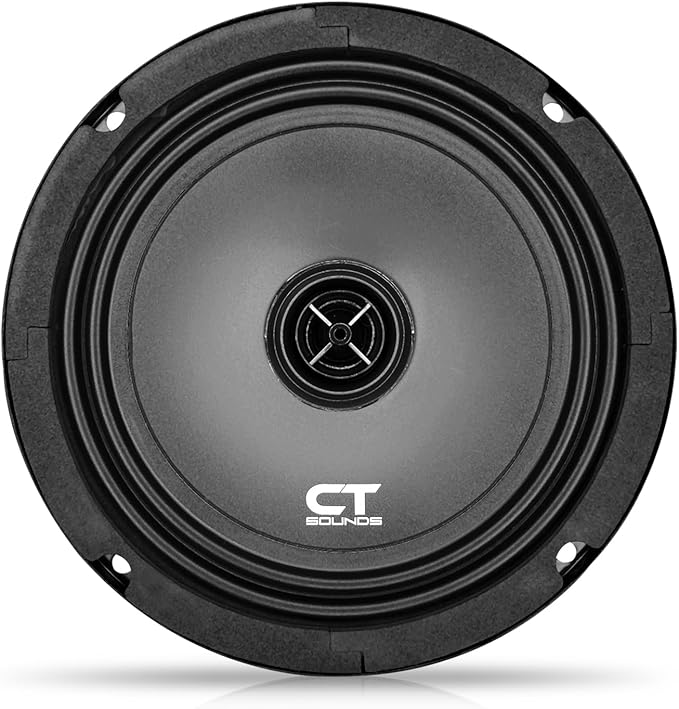 CT Sounds Tropo 6.5” 160 Watt Shallow-Mount Coaxial Car Speakers - Pair