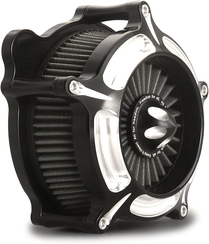For harley air cleaner filter Sportster Softail Touring street road king glide Dyna for harley davidson air intake filters (Contrast Cut - Gray Filter, B-For Softail/Dyna 93-15 ，Touring 01-07)