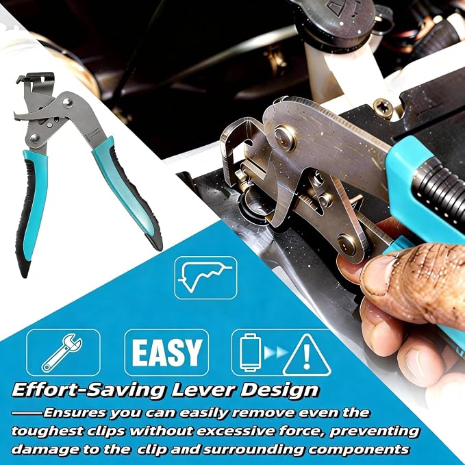 5Pcs Electrical Disconnect Pliers for Cars,Safety Wire Plier,ElectricalPlug DisconnectPliers,Automotive Tools Electrical ConnectorPliers,Car Clip Pliers/Disassembly Tools