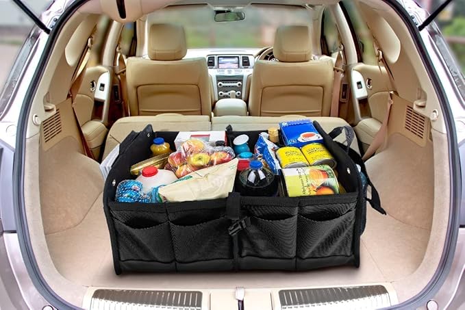 TRUNKCRATEPRO Save 13 per cent off bundle 2 regular trunk organizers (black, blue)