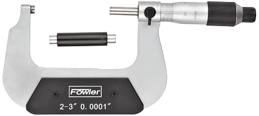 Fowler 52-229-203-0, Swiss-Style Outside Micrometer with 2-3" Measuring Range