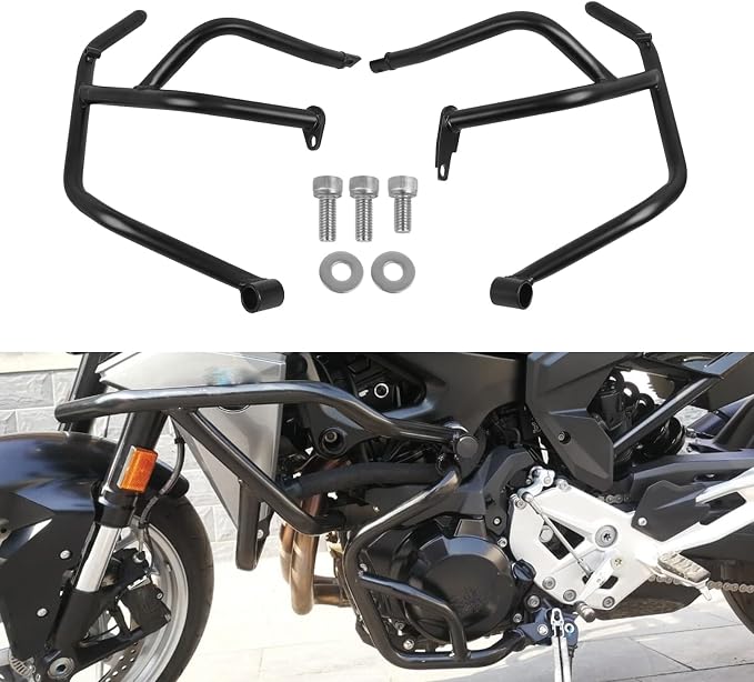Highway Crash Bar Engine Guard Replacement for BMW F900R F900XR F 900R 900XR 2020 2021 2022 2023 2024(Upper)