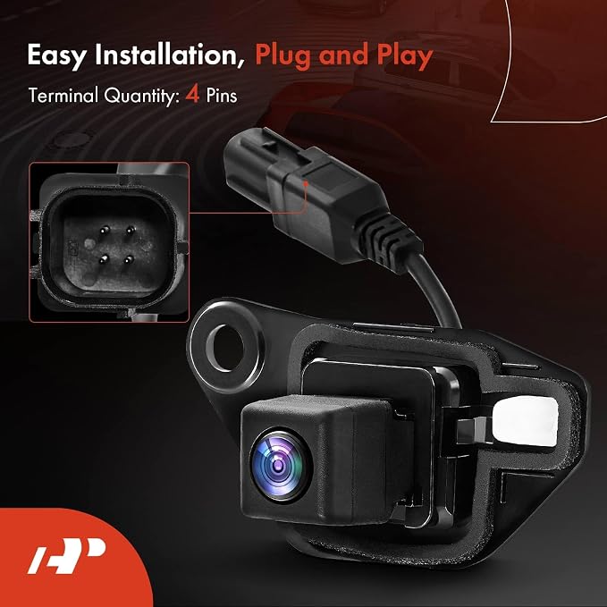A-Premium Park Assist Camera Rear View Backup Reverse Camera Compatible with Select Lexus Models - 2013 2014 2015 RX350 - Replace# 8679048141