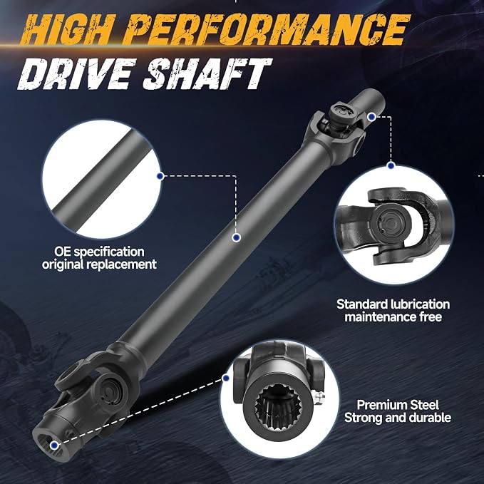 Propeller Drive Shaft Prop Fit for Polaris RZR 900 2015-2019 | Fit for Polaris RZR S 1000 2020, OE 1333215