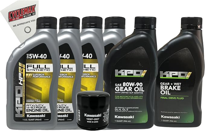 Cyclemax Full Service Kit compatible with 2014-2023 Kawasaki Teryx & Teryx4