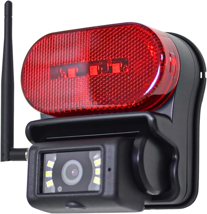 Haloview BTC125W Wireless RV Rearview FHD 1080P Camera with Marker Light for BT7/BT6/BT7 TPMS Monitor System