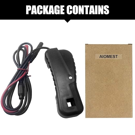 AIOMEST Digital Gasoline Inductive Tachometer, AN-705A RPM Signal Pick Up Lead Clamp Kit, Automotive Multimeter Accessory for Gas Engine Diagnosis