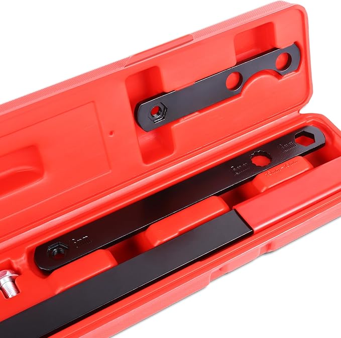 DNA MOTORING 16pc Serpentine Belt Tool Set, Install Remove Serpentine Belts For Spring Loaded, With Case, TOOLS-00539