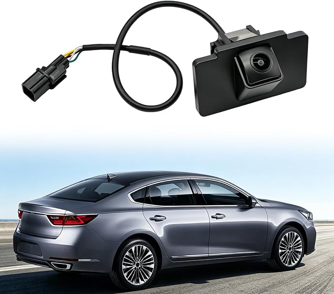95760-E8000 Rear Camera Parking Assist Rear View Compatible with Kia Cadenza 2014-2016, 130° HD Night Vision Replace OE# 957603R500, 95760E8000, 95760-3R500