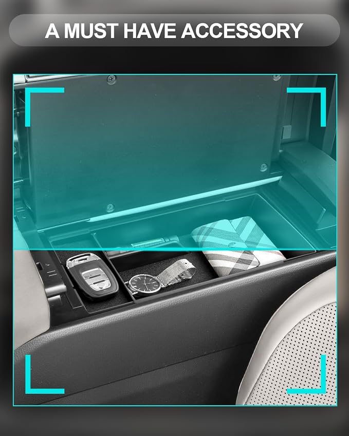 CDEFG for 2025 2026 Toyota Crown Center Console Organizer Tray for 2025 2026 Toyota Crown/Crown Signia Accessories Middle Console Organizer 2025 Crown Armrest Storage Box