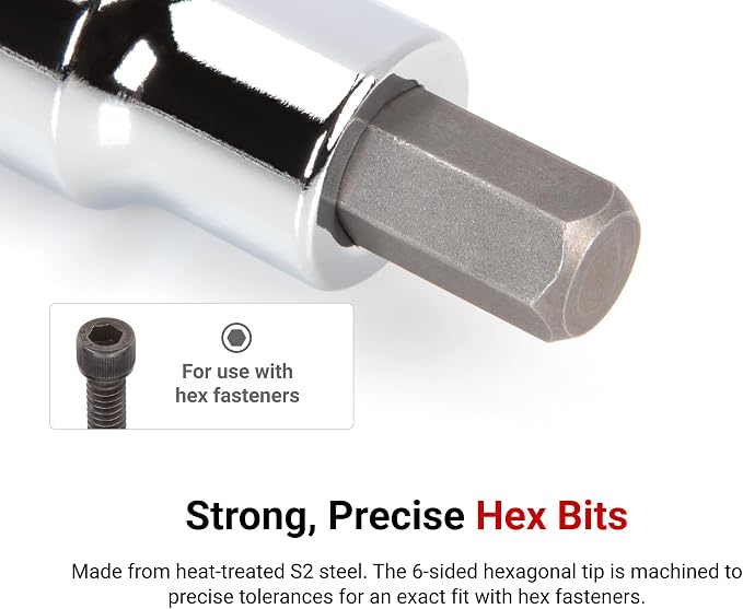 TEKTON Hex Bit Socket Set, 14-Piece | SHB92102