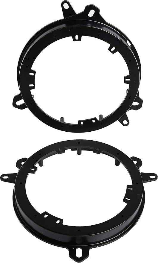 Metra 82-8146 6" x 9" Front Speaker Adapter for Select Lexus and Toyota Vehicles & Metra 82-8148 6" to 6-3/4" Speaker Adapter for Select Toyota/Lexus/Scion 1998-Up Vehicles, Black