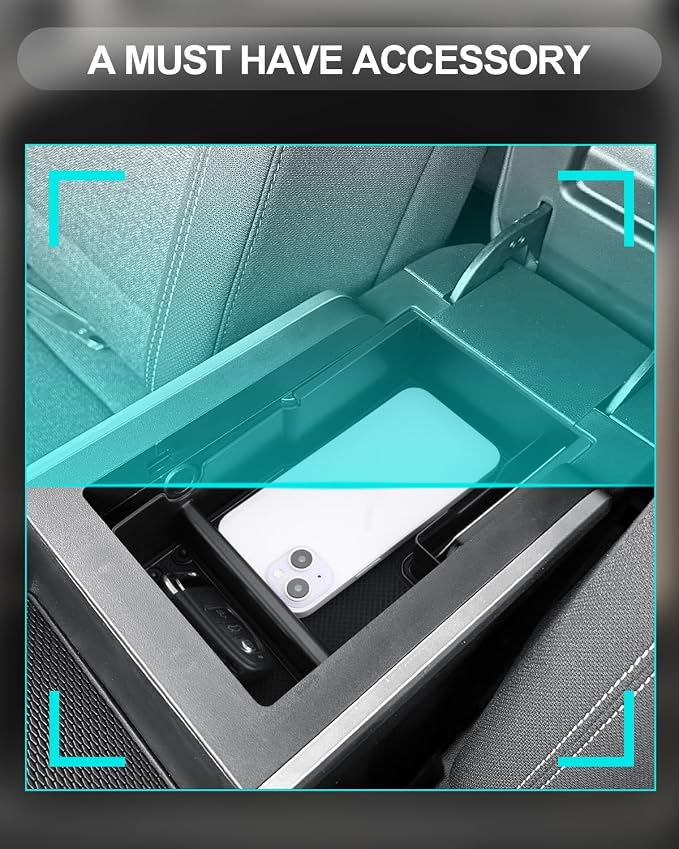 CDEFG for 2025 2026 GMC Terrain Center Console Organizer for 2025 2026 GMC Terrain Accessories Middle Console Organizer Armrest Storage Box