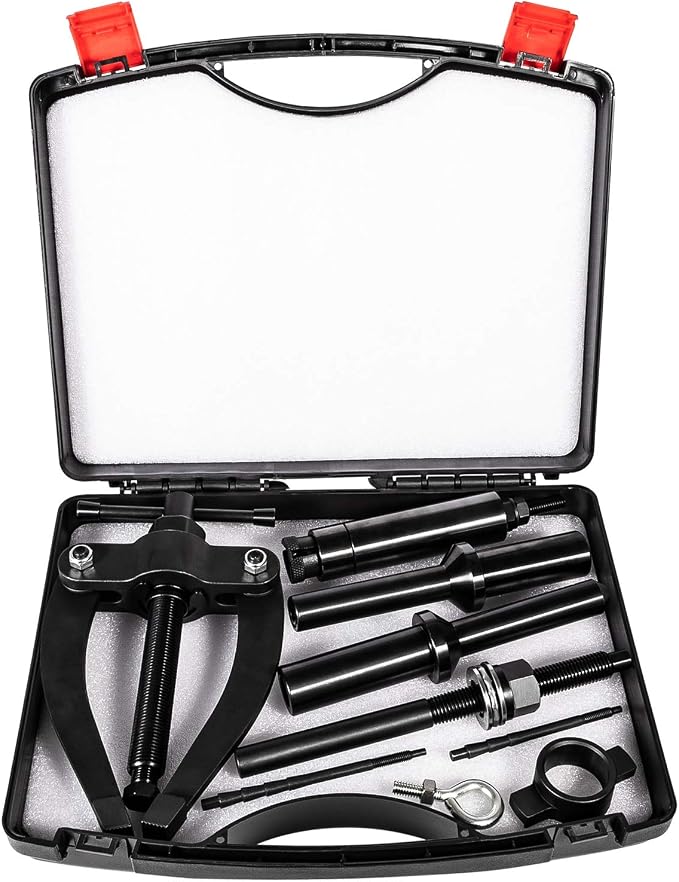 Injector Sleeve Cup Nozzle Tube Remover and Installer Tool Kit Compatible with Volvo D11 D13 D16 FM12, Mack Truck MP7 MP8 MP10 Engines, Replce OEM 9986174 88800387 88800196