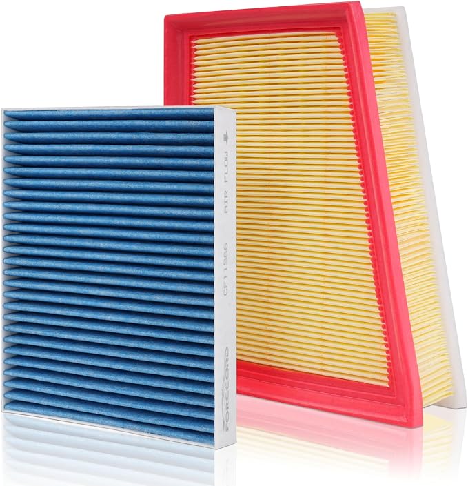 Cabin & Engine Air Filter Fit for Chevrolet Trailblazer 2021-2026, Trax 2024-2026, Buick Encore GX 2020-2026 Activated Carbon Cabin Filter Replace#CF11966 CA12814 Car Accessories