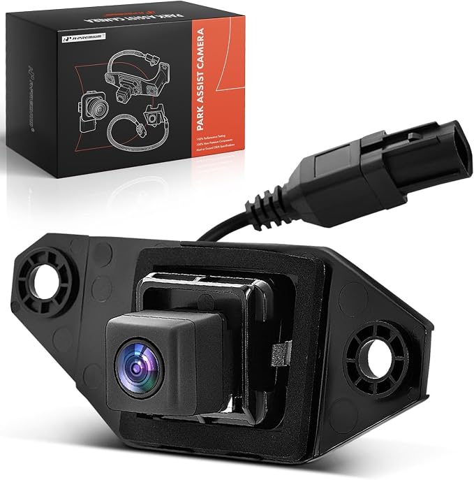A-Premium Rear View Backup Camera Compatible with Scion | Parking Camera for 2014 2015 xB - Replace# 55TO403