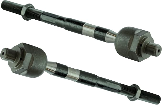 TRQ Front Inner Tie Rod Set 2 Piece Compatible with 2006-2012 Chevrolet Colorado 06-12 GMC Canyon 06 Isuzu i-350 07-08 i-370