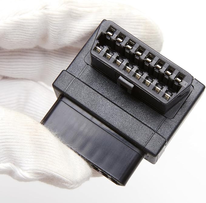 OBD2 Splitter, bbfly-B31 Full 16pin OBDII Port 1 Male Splitter to 2 Female Extension Cable 1.6IN/4CM (B31 1PACK)