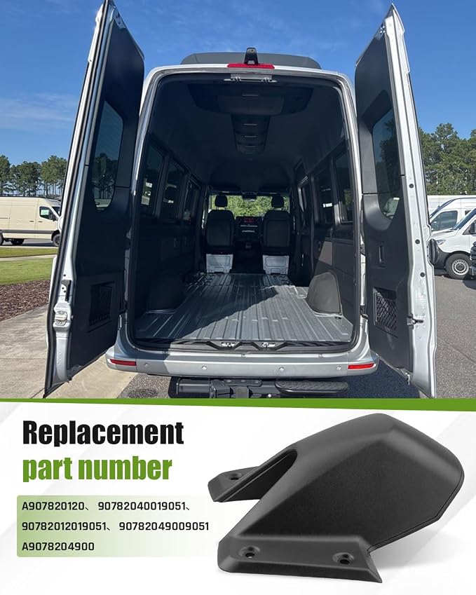 A907820120 Rear Camera Housing Fits for Mercedes Benz Sprinter 1500 2500 3500 Freightliner Sprinter 1500 2500 3500 Van 2018-2020 2023, Backup Camera Housing, Replace 90782012019051