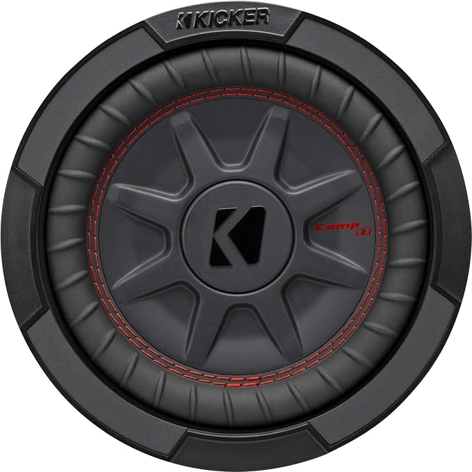 KICKER 48CWRT84 CompRT 8" Subwoofer, DVC, 4-ohm