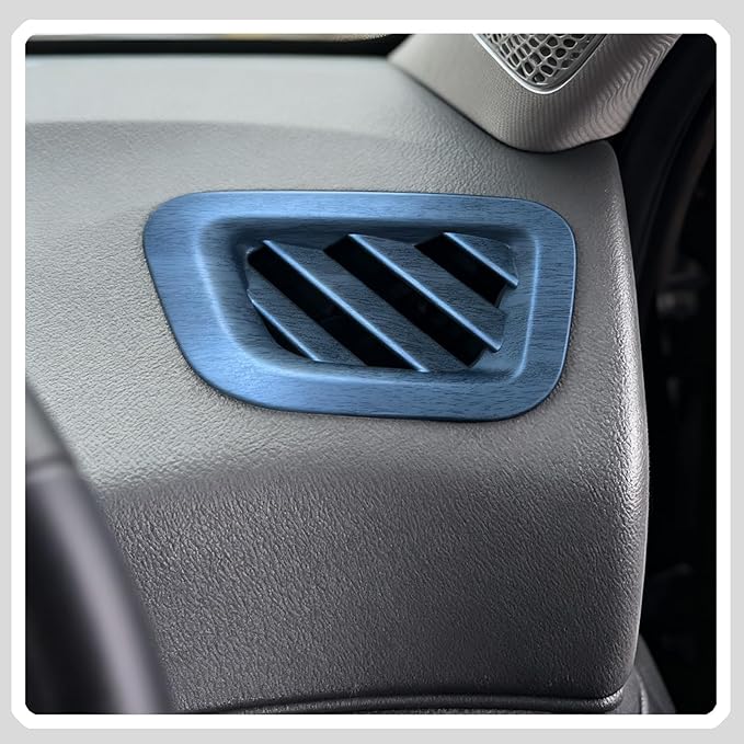 Dashboard Air Vent Cover, for Kia Telluride 2020 2021 2022 2023 2024 2025 2026,Sport Interior Trim Accessories - Gray Wood Grain