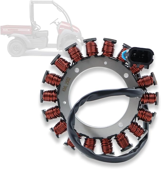 59031-2132 Stator Magneto Coil Compatible with Kawasaki Mule 600/610 KAF400 4X4/SE/XC Repl. #59031-7016