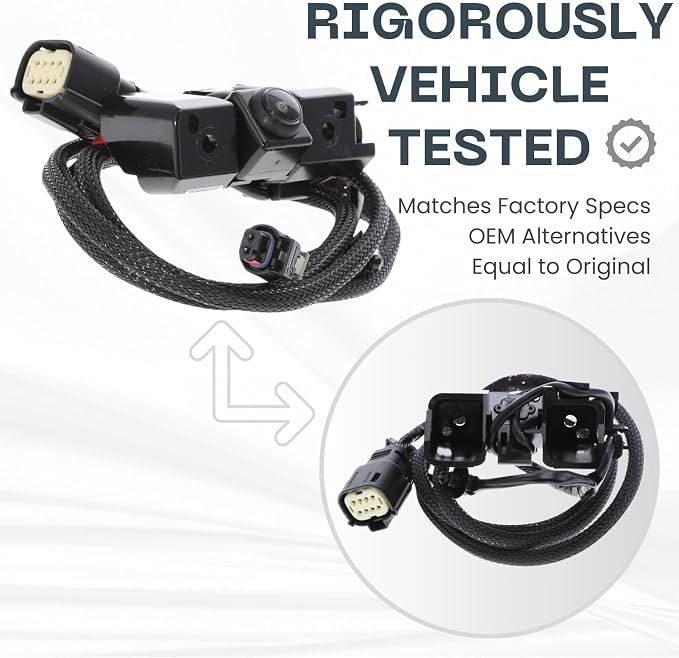 Backup Camera for 2016 2017 2018 2019 Chevrolet Silverado GMC Sierra Truck | Replaces OE part 84062896 84032513 23363727, rear view reverse parking assist backup monitor high definition hd video sensor