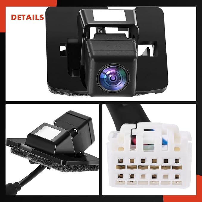 A-Premium Rear View Backup Camera Compatible with Honda | Parking Camera for Civic Sedan 2014-2015