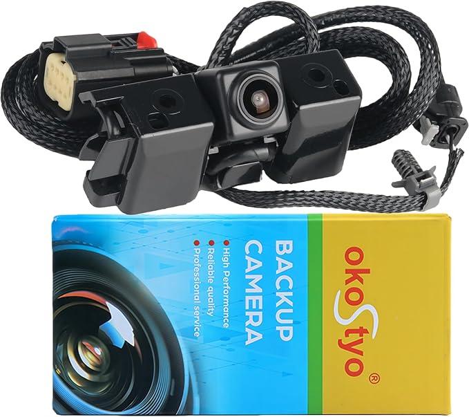 No. 84062896 Silverado Sierra Rear View Backup Reverse Parking Camera | for 2014-2015 Chevy Silverado Cheyenne GMC Sierra 1500 2500 HD 3500 HD 4.3L 5.3L 6.0L Replaces#22803702 84143039 590082 PAC13