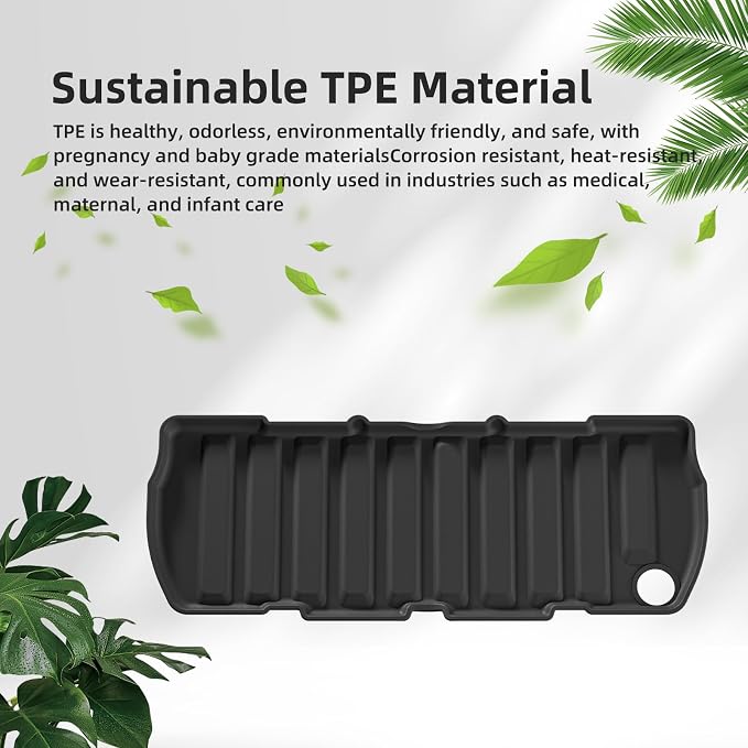 SMABEE Rear Truck Bed Lower Storage Mat for 2017-2026 Honda Ridgeline Crew Cab Under Bed Storage Liner Frunk Mat, TPE All Weather Frunk Mat Cargo Liner for Ridgeline Accessories Inteior Black