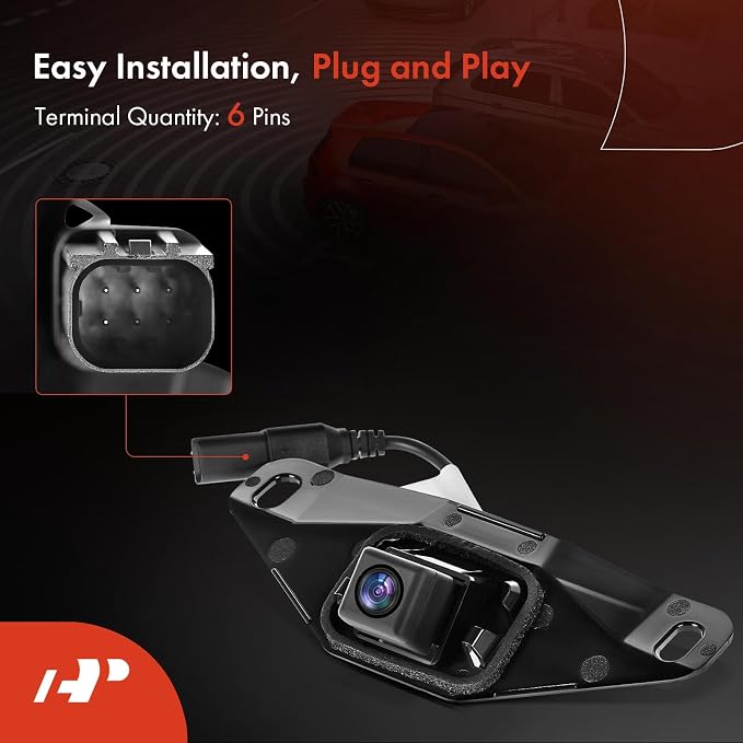 A-Premium Rear View Backup Camera Compatible with Toyota | Parking Camera for 2013 2014 2015 Sequoia - Replace# 86790-0C010