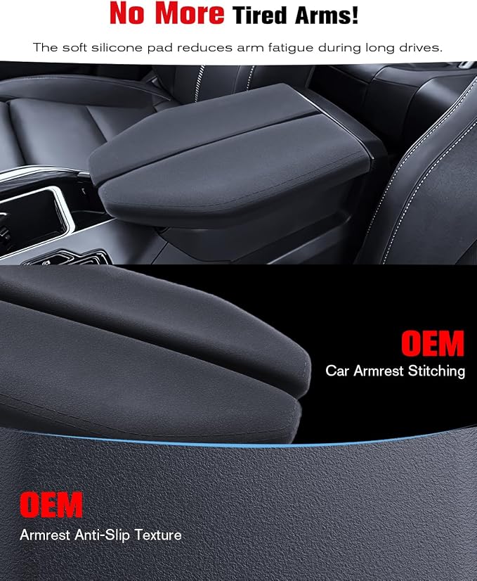for 2024-2026 L EXUS TX & TX350/TX350h/TX450h+/TX500h Silicone Center Console Armrest Cover