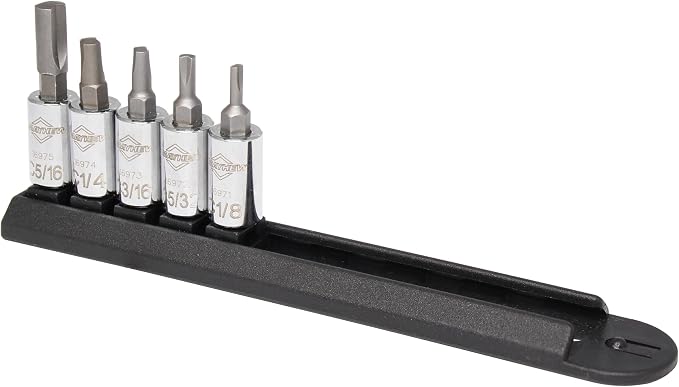 Mayhew Tools 16051 Clutch Insert Socket Bit Set, 5-Piece