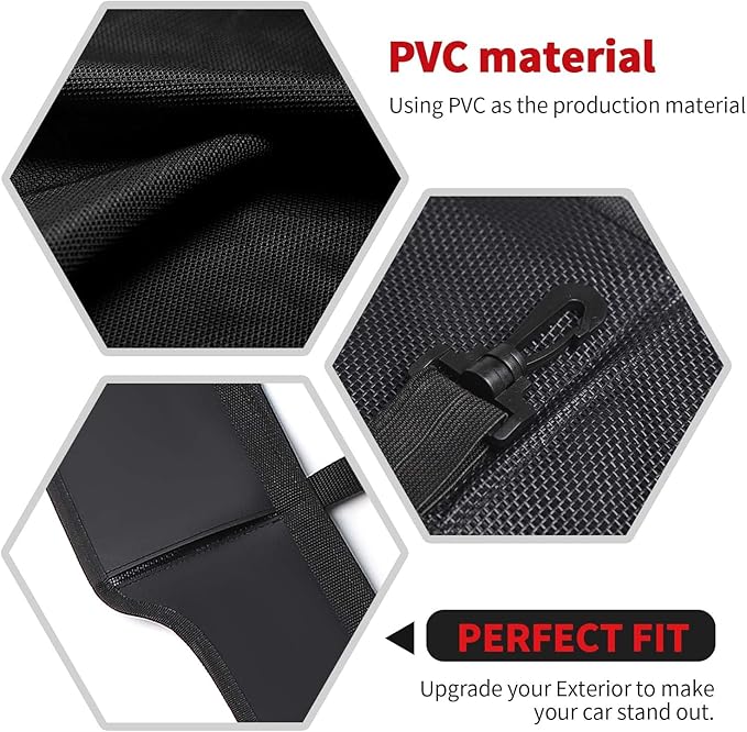 RT-TCZ Car Rear Trunk Organizer Isolation Cargo Net, Mesh Dog Barrier Divider Net for Jeep Wrangler JKU & JLU 4 Door 2007-2023