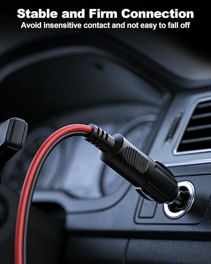 WUKUR 14V DC Car Charger for NOCO Jump Starter Compatible with NOCO GB70 GB150 GB250+ GB251+ GB500 GB500+ NOCO Boost UltraSafe Jump Starters Battery Power Supply Charger Cable